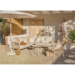 Parasol Solesino Beige/Zand