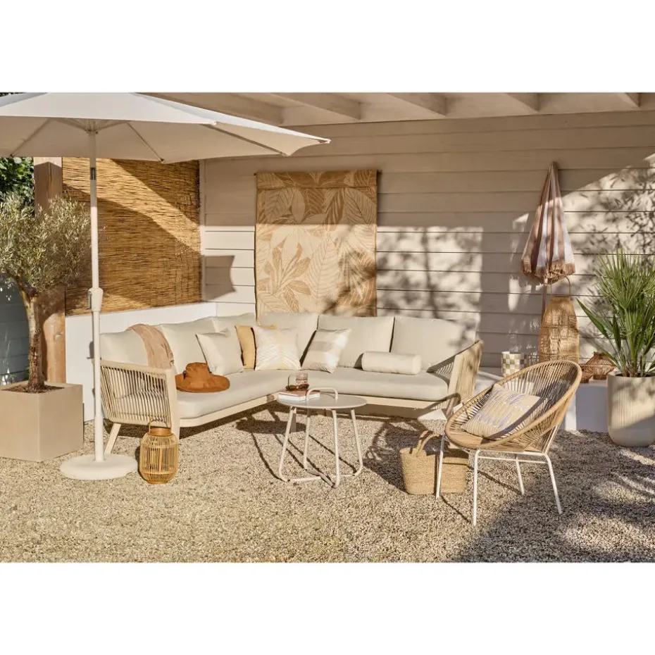 Parasol Solesino Beige/Zand