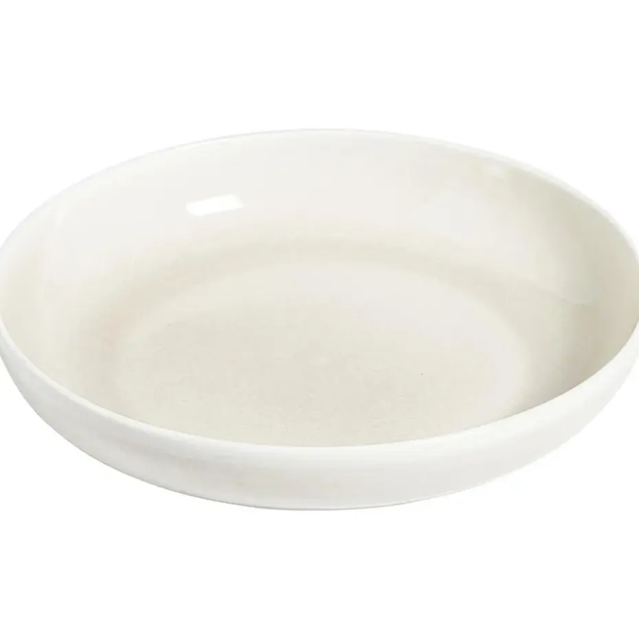 Pastabord Lily Porselein Beige - ⌀21cm