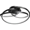 Plafondlamp Denn Led Zwart