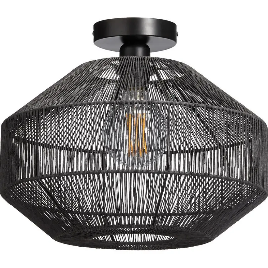 Plafondlamp Segi Zwart