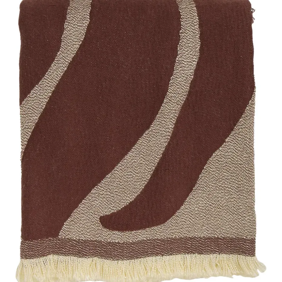 Plaid Diano Bordeaux 130x160 cm