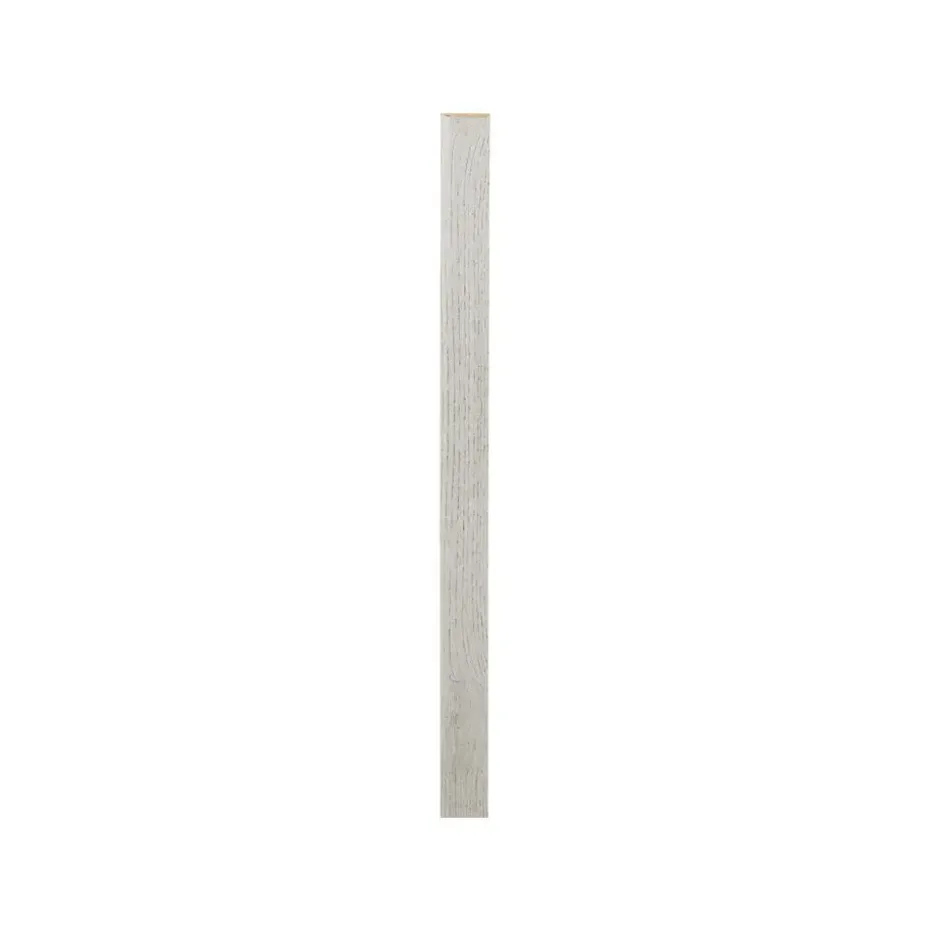 Plakplint Wit Eiken MDF 2,4 cm
