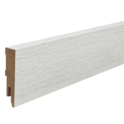 Plint Wit Grenen MDF 6 cm