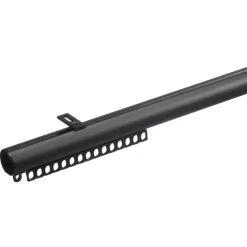 Railroedeset 250 cm Zwart Metaal - Ø28mm