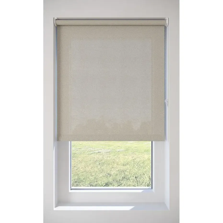 Rolgordijn Mia Beige Lichtdoorlatend