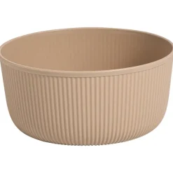 Schaal Ribbel Beige