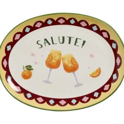 Serveerschaal Salute Geel