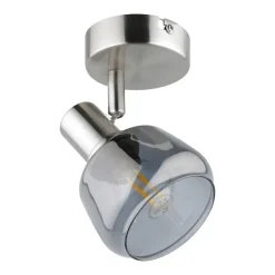 Spot Zeus 1-lichts Zilver