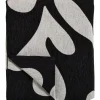 Sprei Tanis Zwart/Wit