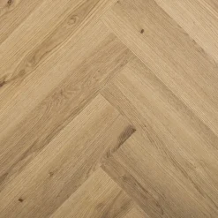 Staal PVC Lisbon Visgraat Naturel Eiken