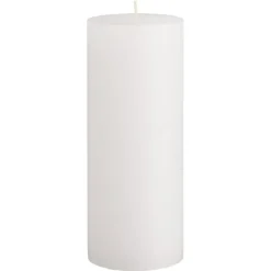 Stompkaars Rustiek Wit 7x17 cm