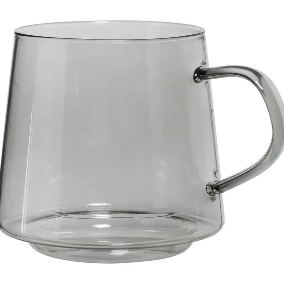 Theeglas Met Oor Aurora Smoke 400ml