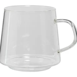 Theeglas Met Oor Aurora Transparant 400ml