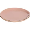 Theezakjeshouder Roze Gouden Rand