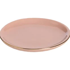 Theezakjeshouder Roze Gouden Rand