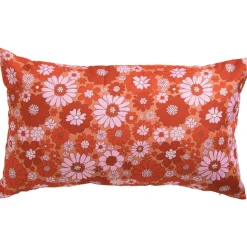 Tuinkussen Lavis Bloem Rood