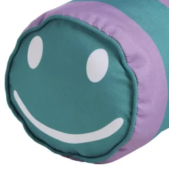 Tuinkussen/ Rolkussen Smiley Paars/Blauw