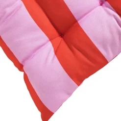 Tuinkussen Streep Rood/Roze