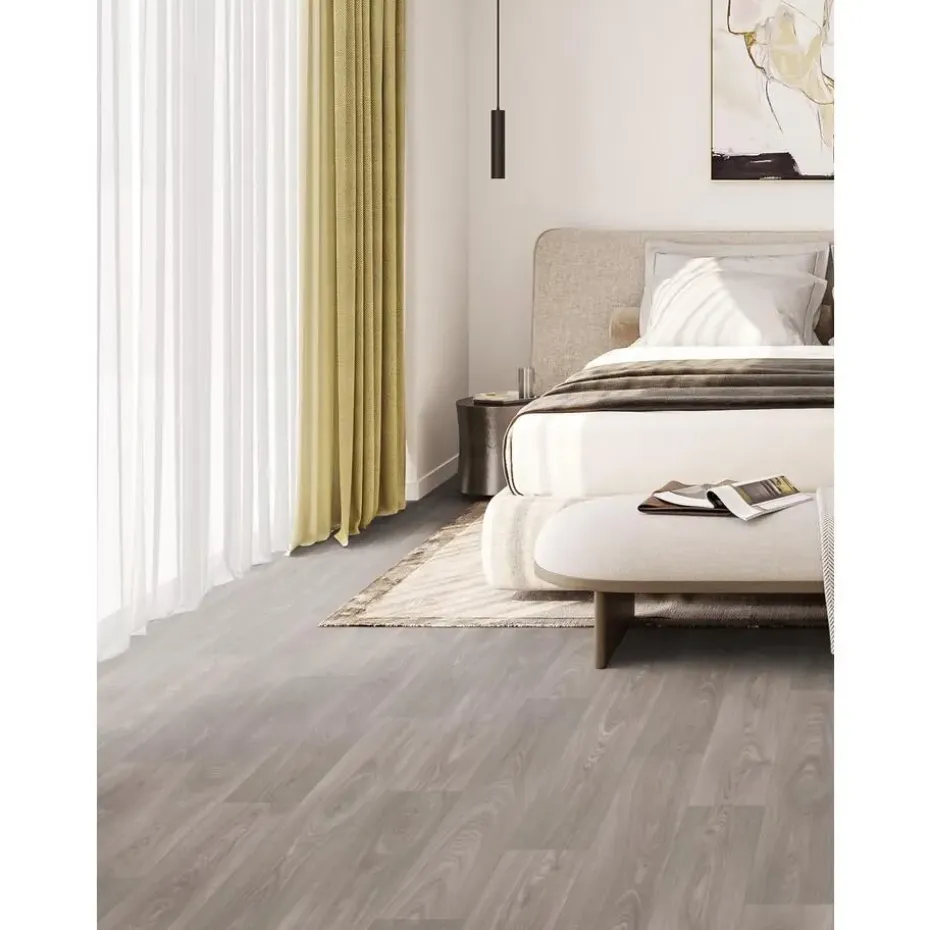 Vinyl Baskin Bruin Eiken