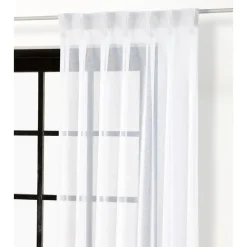 Vitrage Sien Wit 150 cm