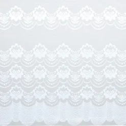 Vitrage Silvia Wit - 180 cm