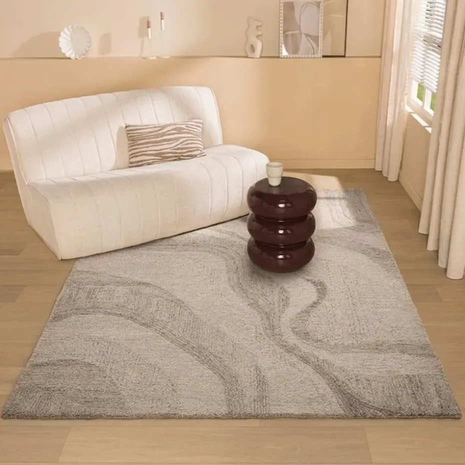 Vloerkleed Bunya Grijs 190x280 cm