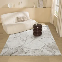 Vloerkleed Caves Zand 200x290 cm