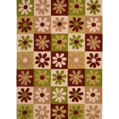 Vloerkleed Isanti Bloem Multicolor 190x280 cm