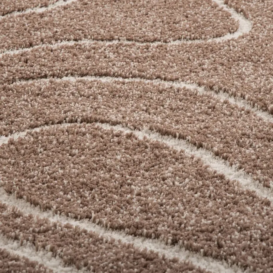 Vloerkleed Moura Taupe 160x230 cm