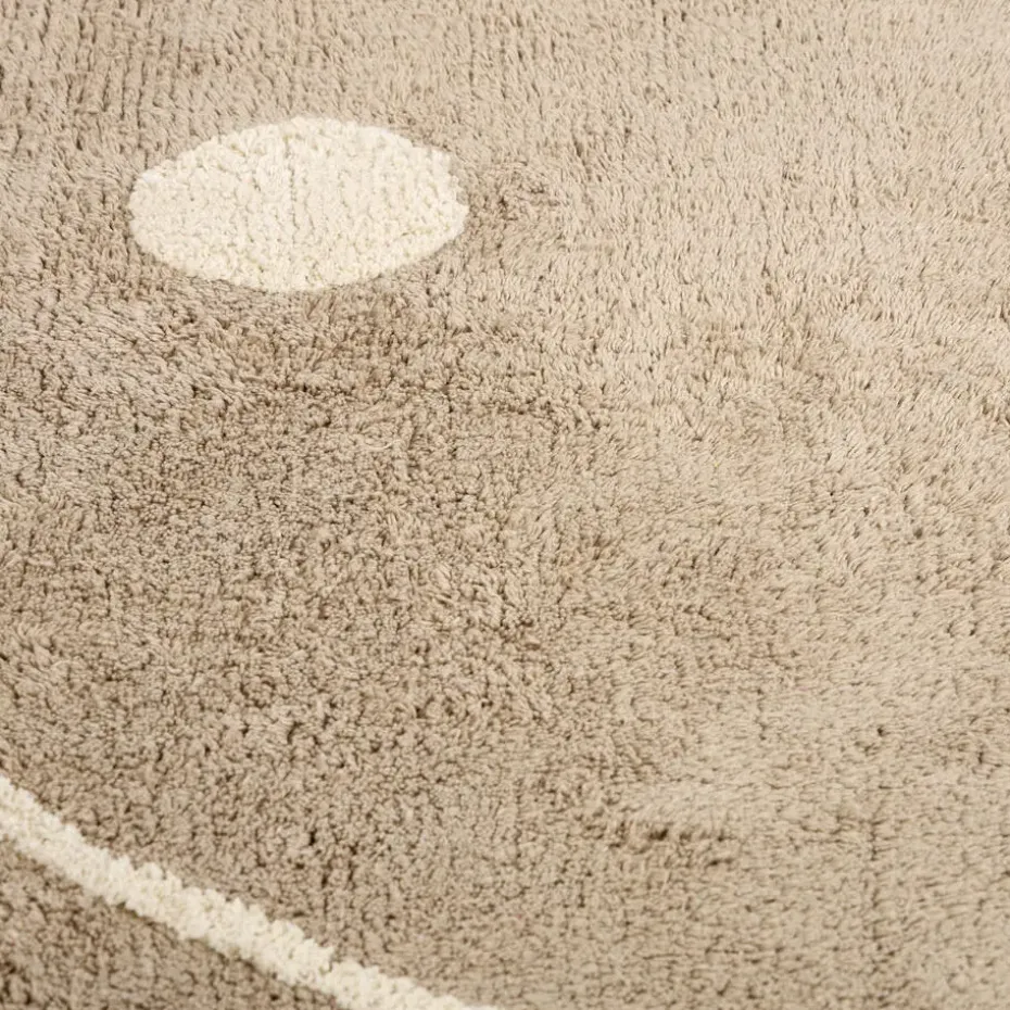 Vloerkleed Smiley Naturel 100 cm