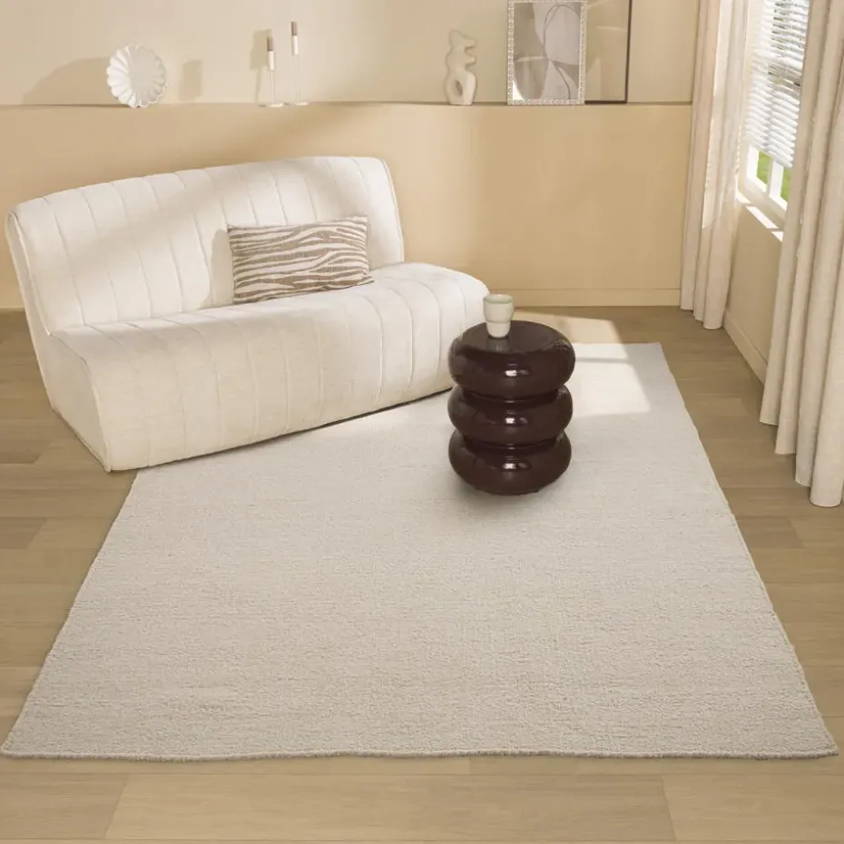 Vloerkleed Waver Wit 190x280 cm