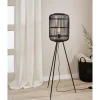 Vloerlamp Balan Zwart