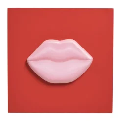 Wanddecoratie Lip Rood
