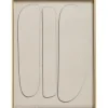 Wanddecoratie Pienza Beige