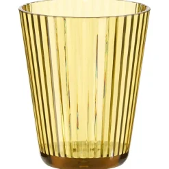Waterglas Ribbel Oker 320ml