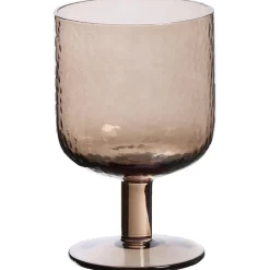 Wijnglas Hammered Bruin 290ml